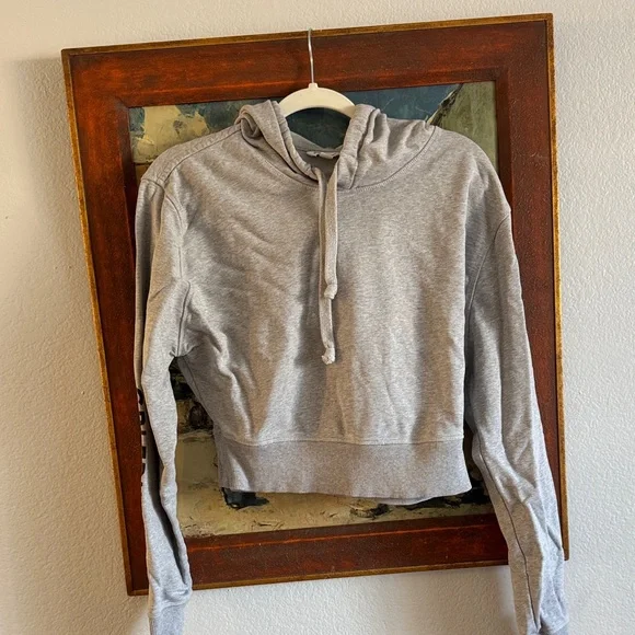GRLFRND Gray Playing Card Hoodie